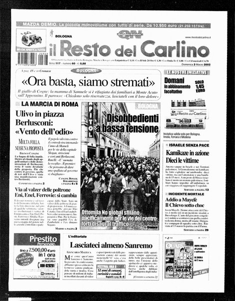 Il Resto del Carlino : giornale dell'Emilia